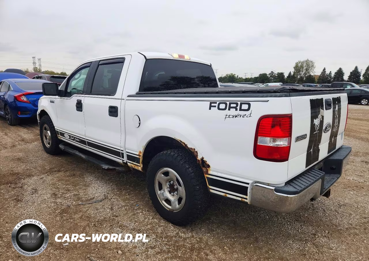 2005 Ford F150 Supercrew VIN:1FTPW12535KC35029 - 2