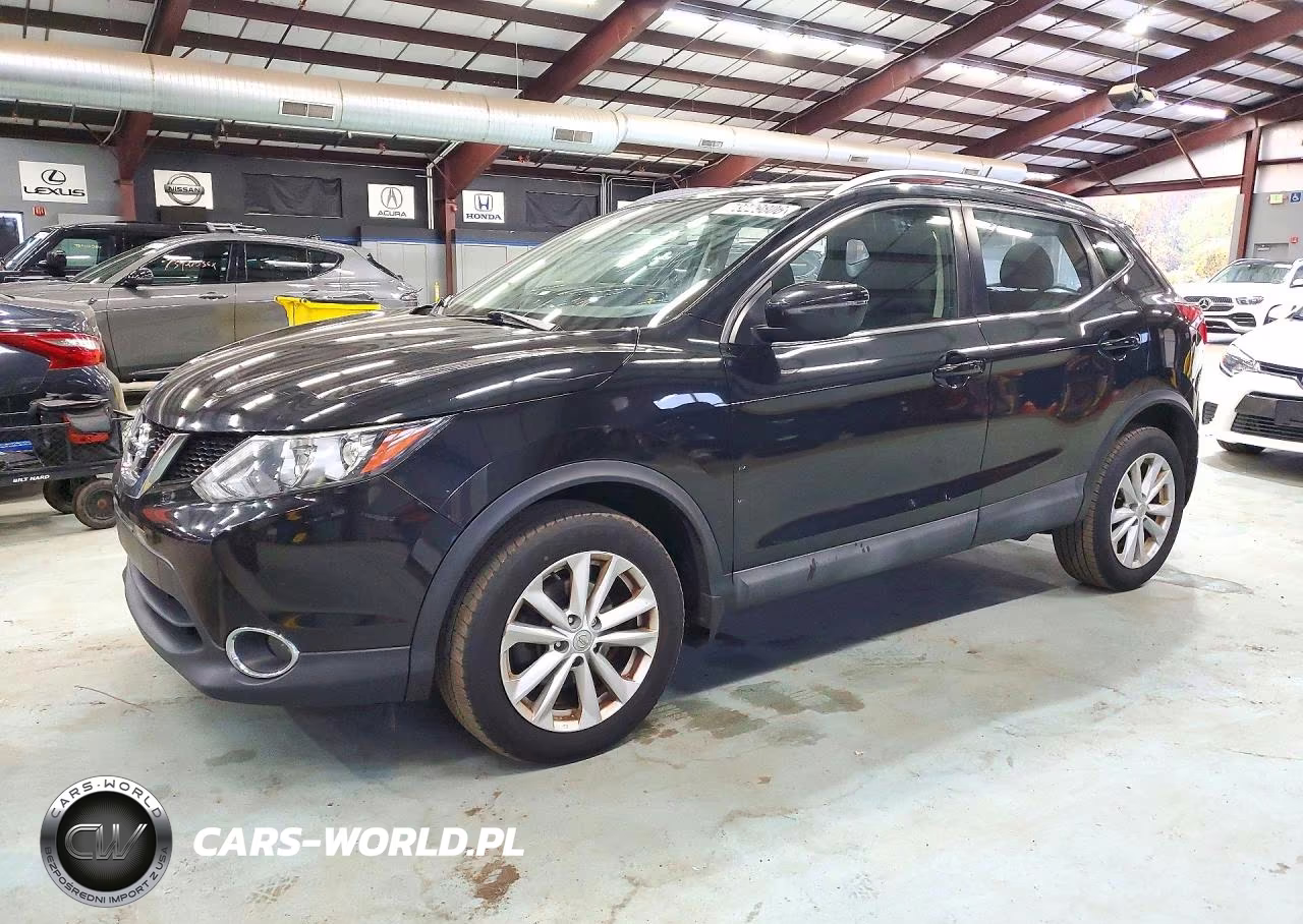 2017 Nissan Rogue Sv VIN:JN1BJ1CR2HW110646 - 1