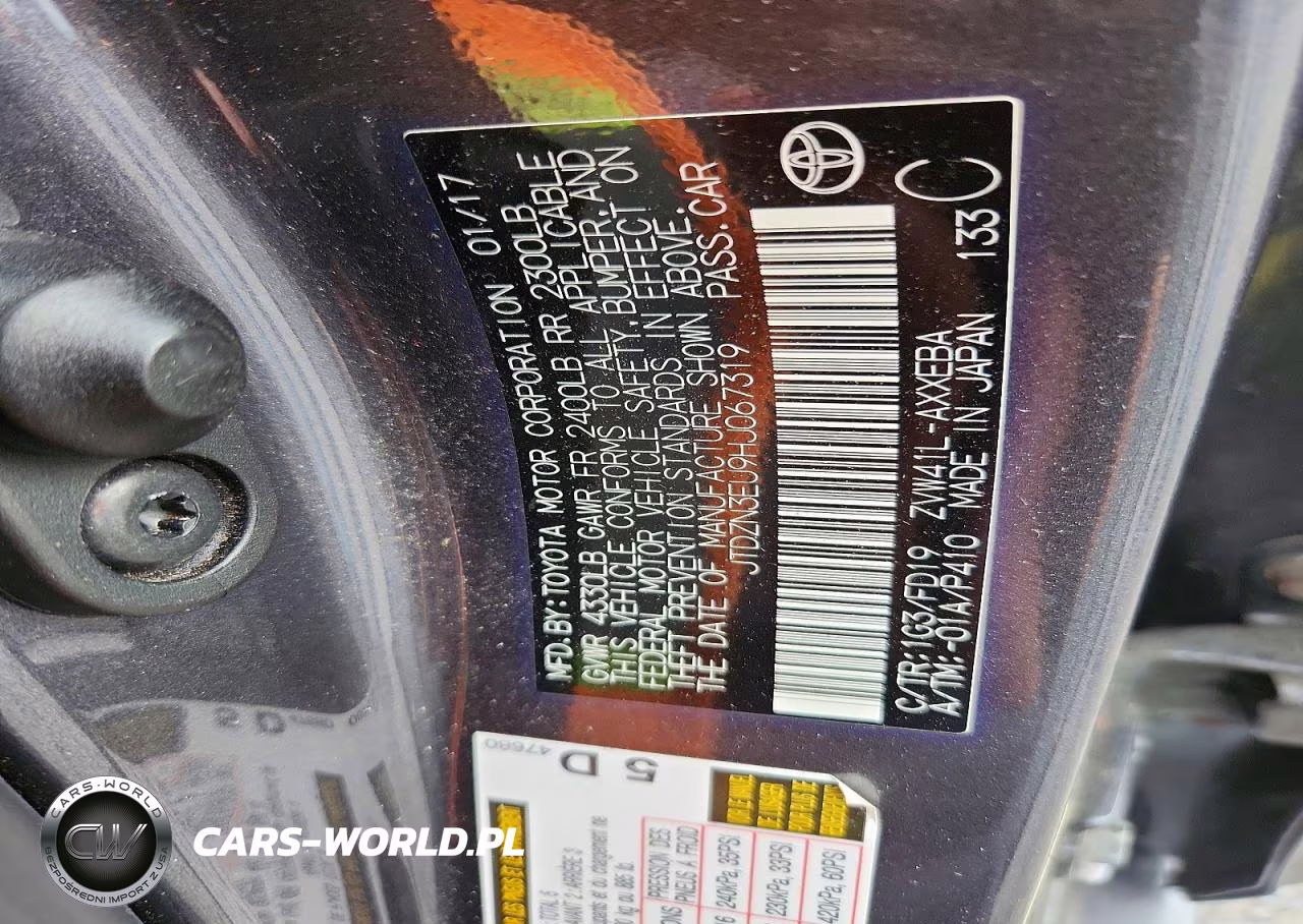 2017 Toyota Prius V Three VIN:JTDZN3EU9HJ067319 - 12