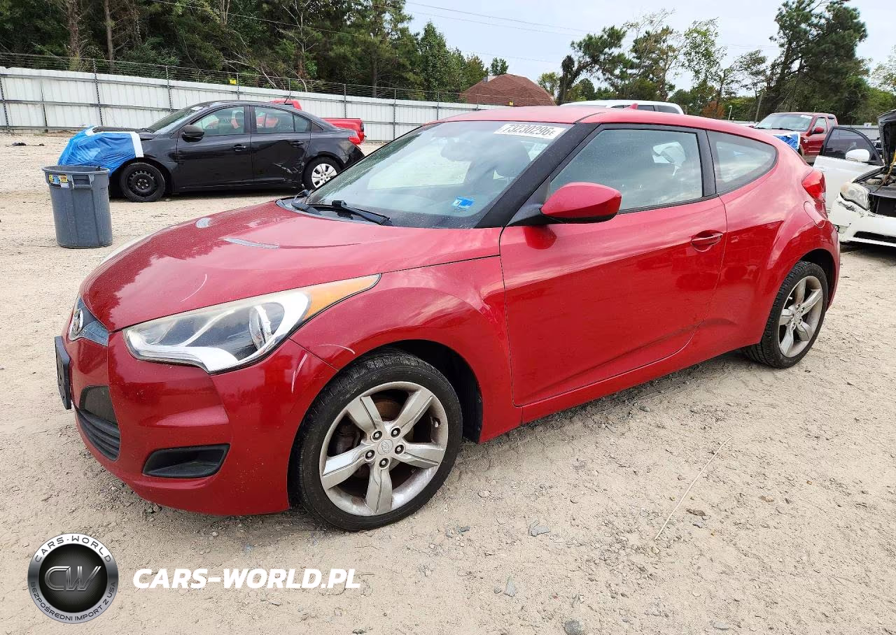 2014 Hyundai Veloster Base VIN:KMHTC6AD9EU211850 - 1