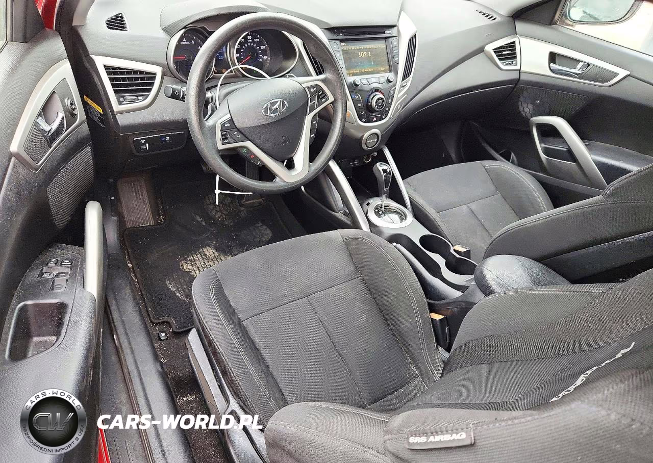 2014 Hyundai Veloster Base VIN:KMHTC6AD9EU211850 - 8
