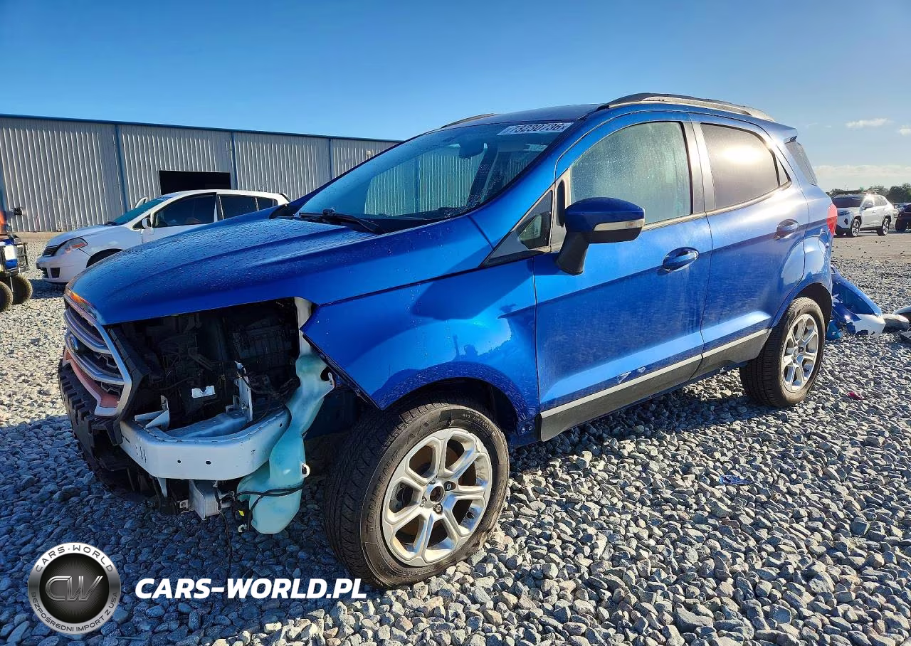 2018 Ford Ecosport Se VIN:MAJ3P1TE4JC176576 - 1