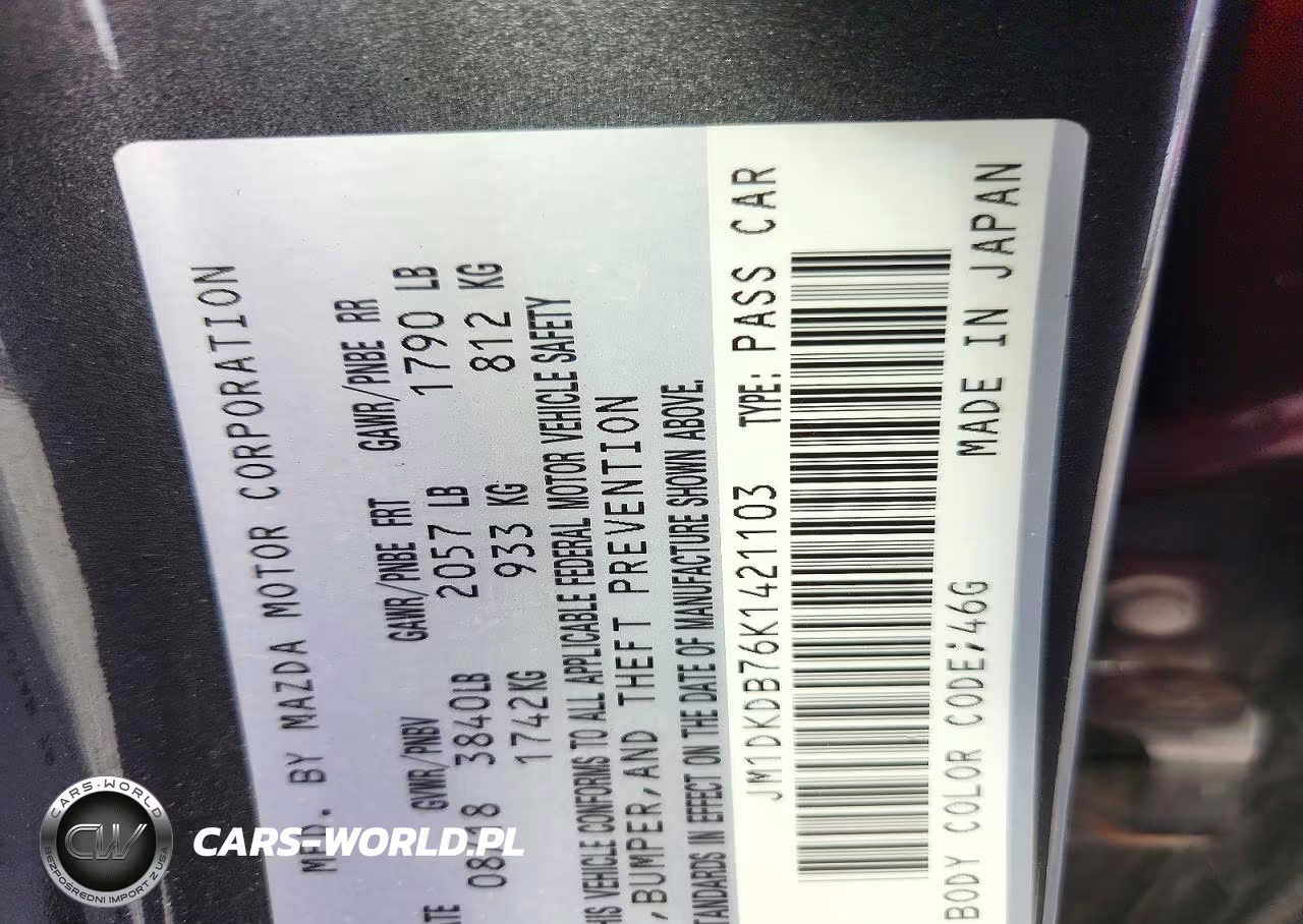 2019 Mazda Cx-3 Sport VIN:JM1DKDB76K1421103 - 12