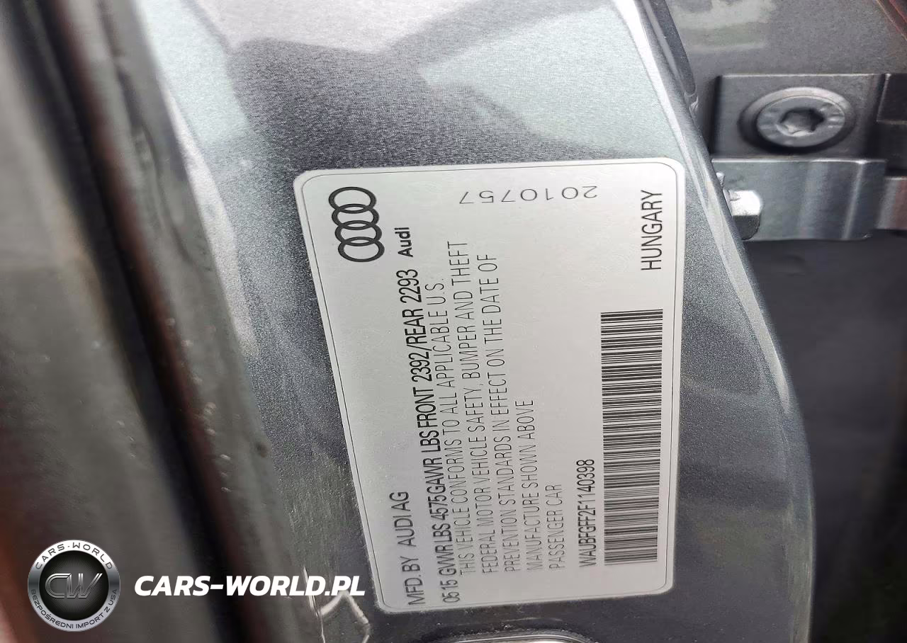 2015 Audi A3 Premium VIN:WAUBFGFF2F1140398 - 12