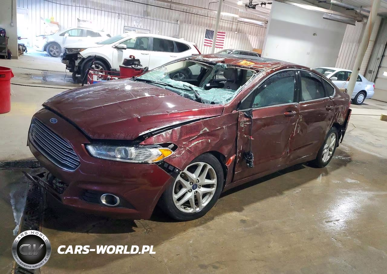 2016 Ford Fusion Se VIN:3FA6P0HD9GR272849 - 1