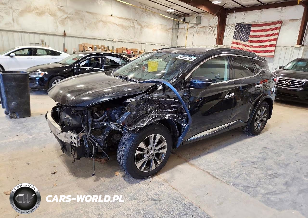 2016 Nissan Murano Sv VIN:5N1AZ2MH1GN126611 - 1