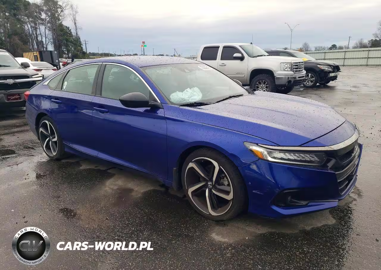 2022 Honda Accord Sport VIN:1HGCV1F3XNA060196 - 4
