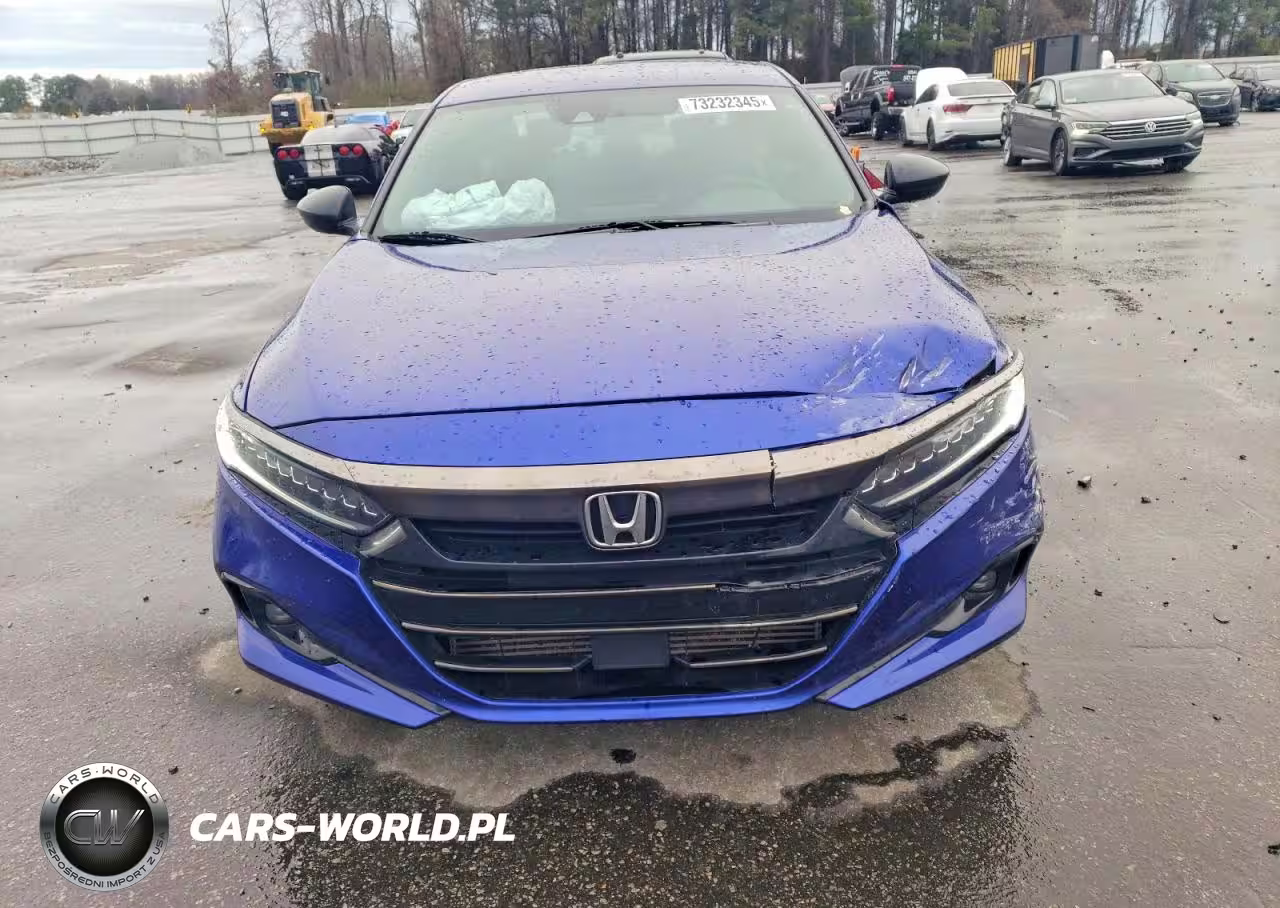 2022 Honda Accord Sport VIN:1HGCV1F3XNA060196 - 5