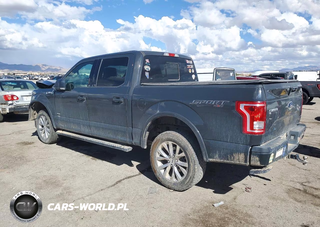 2017 Ford F150 Supercrew VIN:1FTEW1EGXHKC99903 - 2