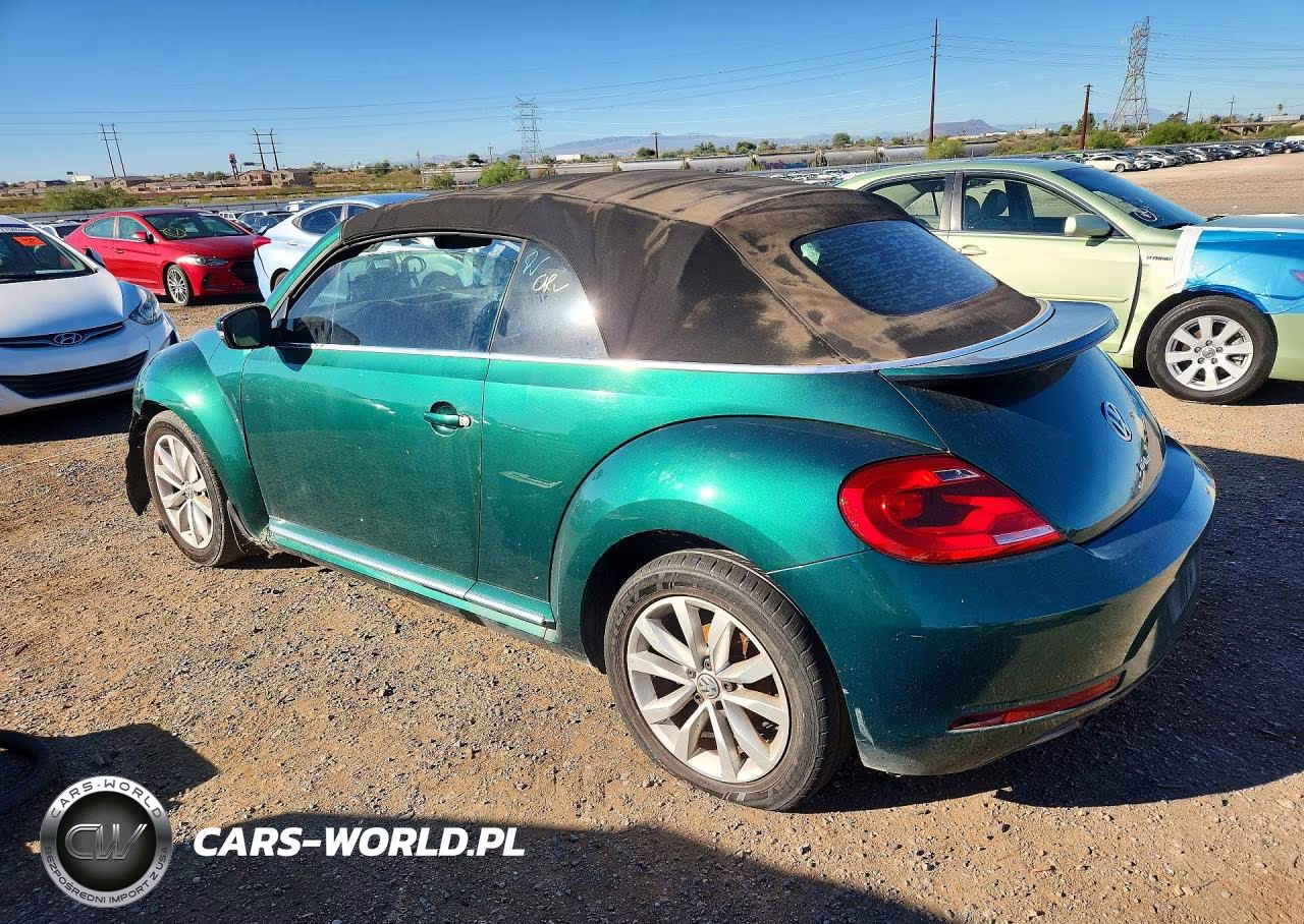2017 Volkswagen Beetle S-Se VIN:3VW517AT2HM824608 - 2