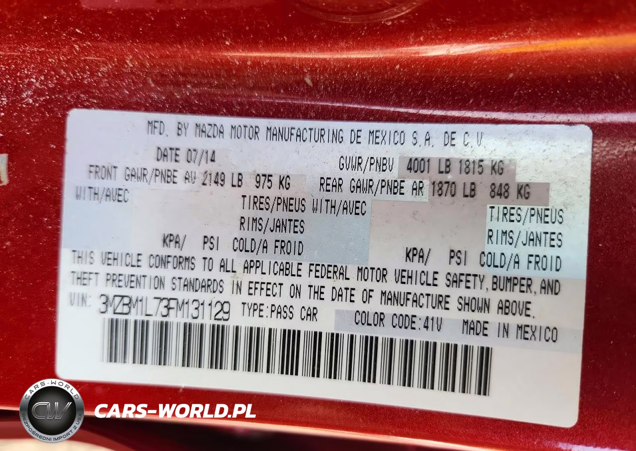 2015 Mazda 3 Touring VIN:3MZBM1L73FM131129 - 12