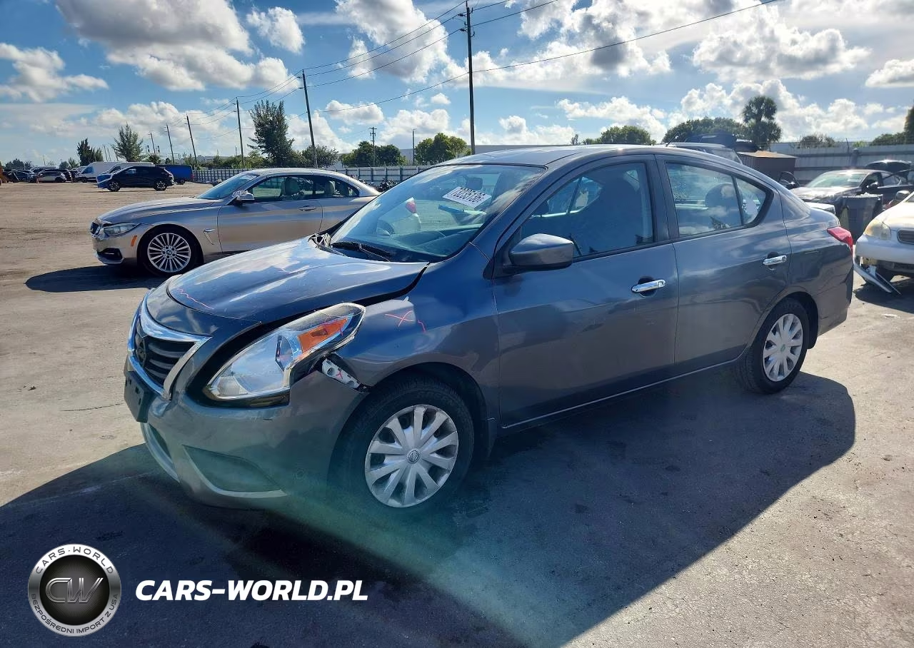 2017 Nissan Versa 1.6 Sv VIN:3N1CN7AP9HL813177 - 1