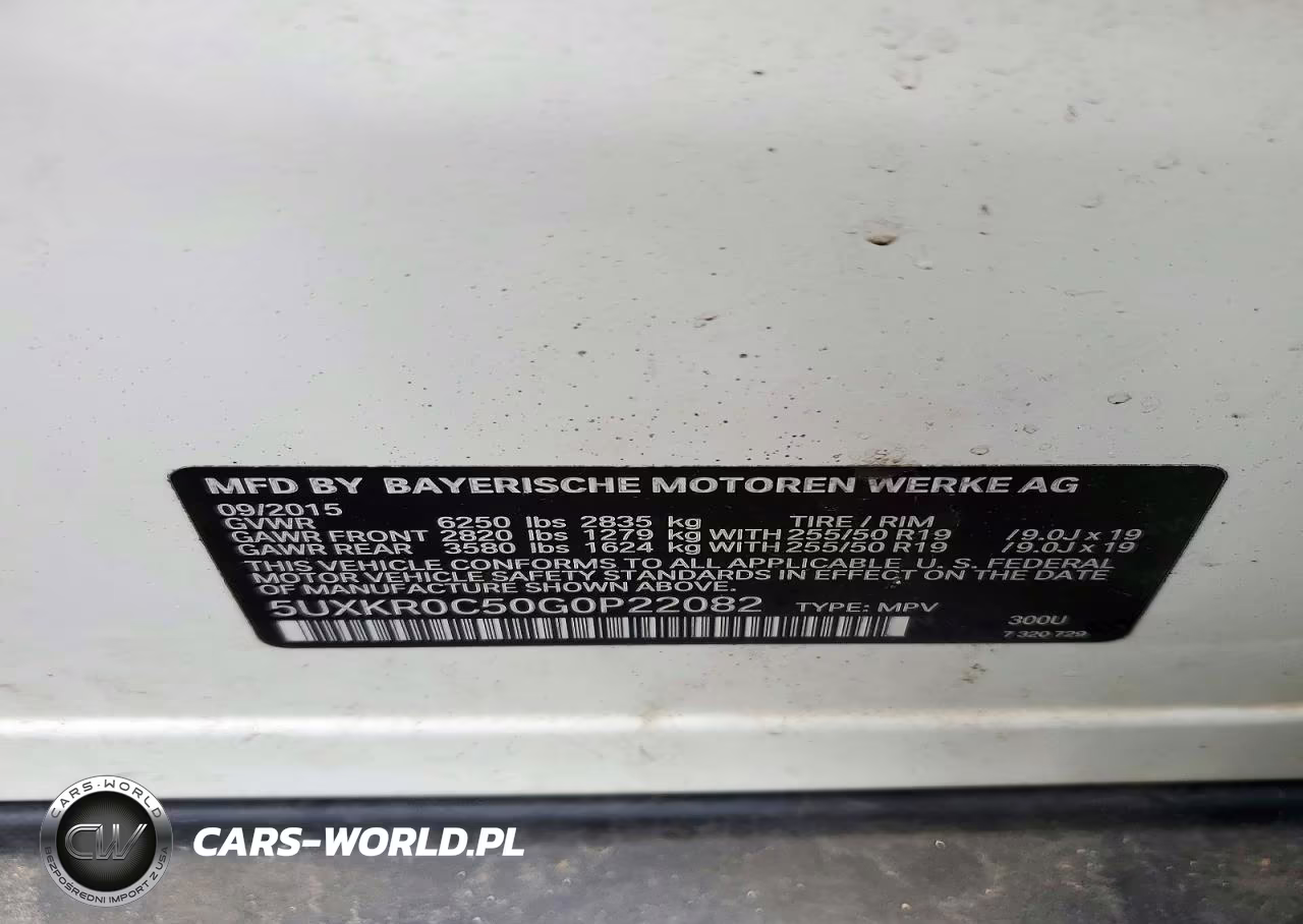 2016 BMW X5 xDrive35I VIN:5UXKR0C50G0P22082 - 13