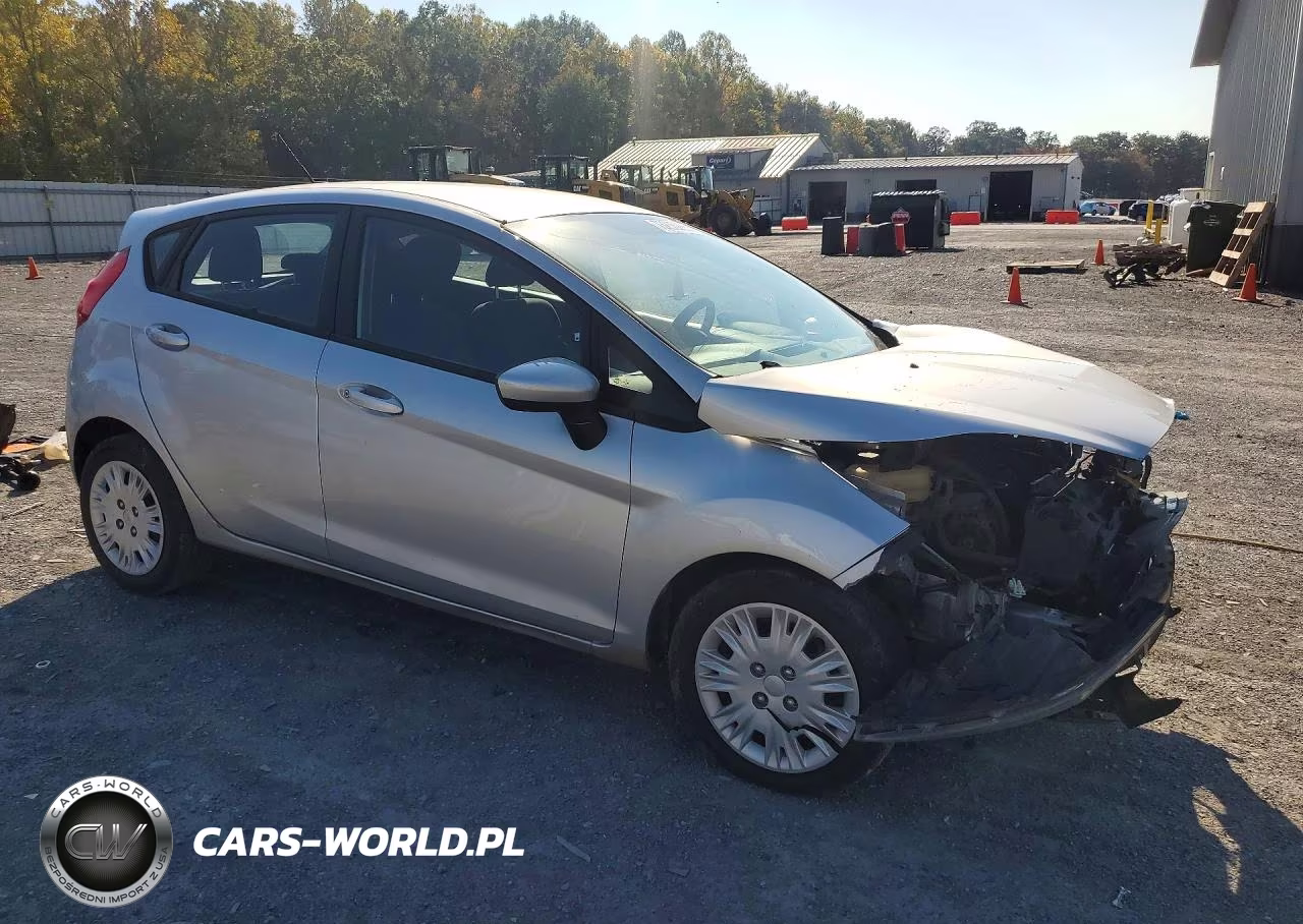 2014 Ford Fiesta S VIN:3FADP4TJ2EM243571 - 4