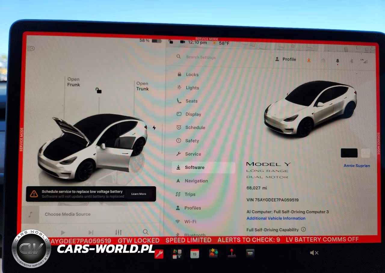 2023 Tesla Model Y VIN:7SAYGDEE7PA059519 - 9