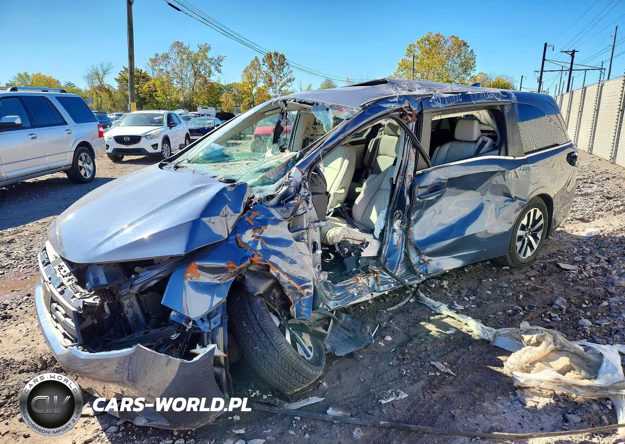 2025 Honda Odyssey Exl VIN:5FNRL6H62SB023939 - 1