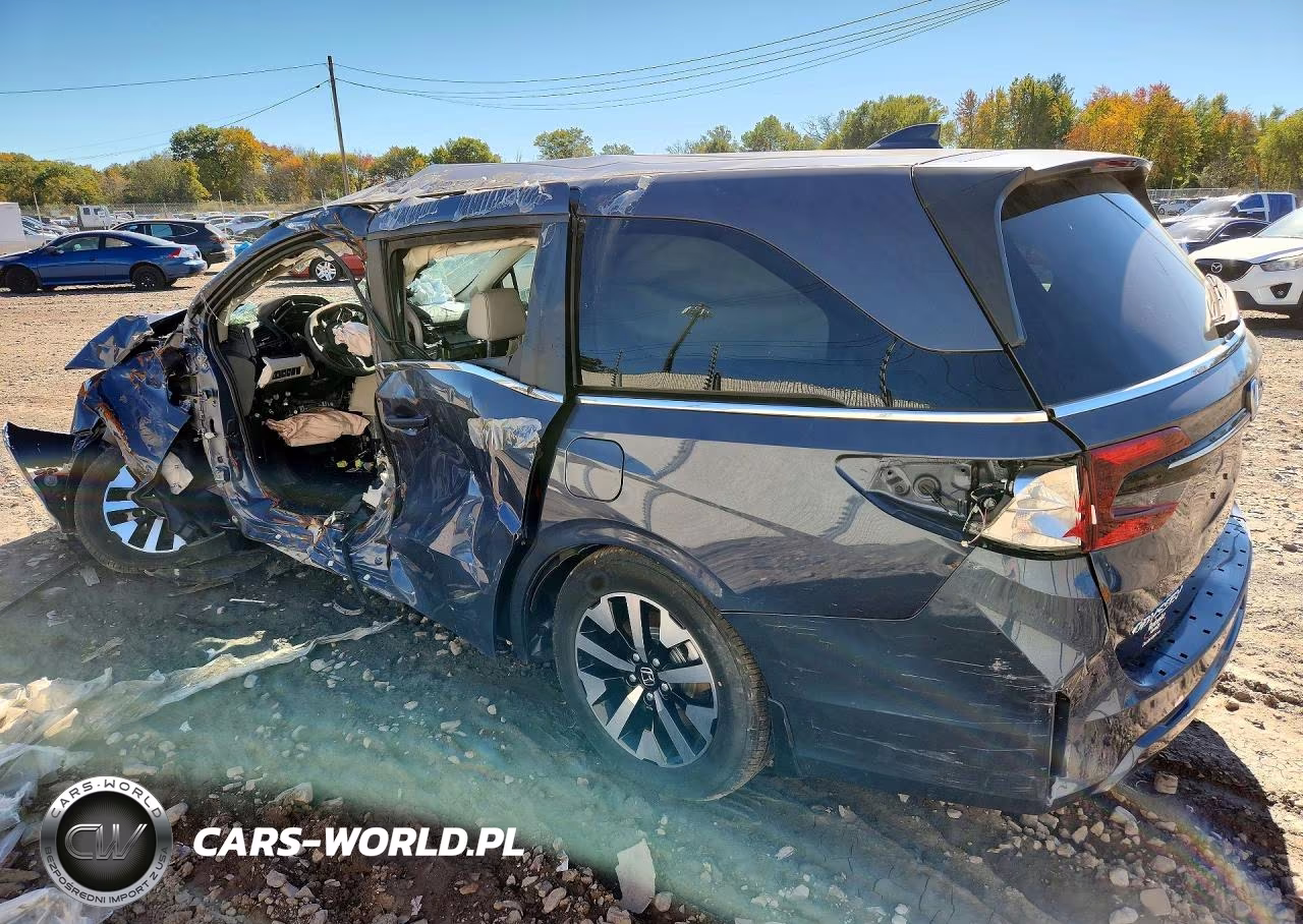2025 Honda Odyssey Exl VIN:5FNRL6H62SB023939 - 2