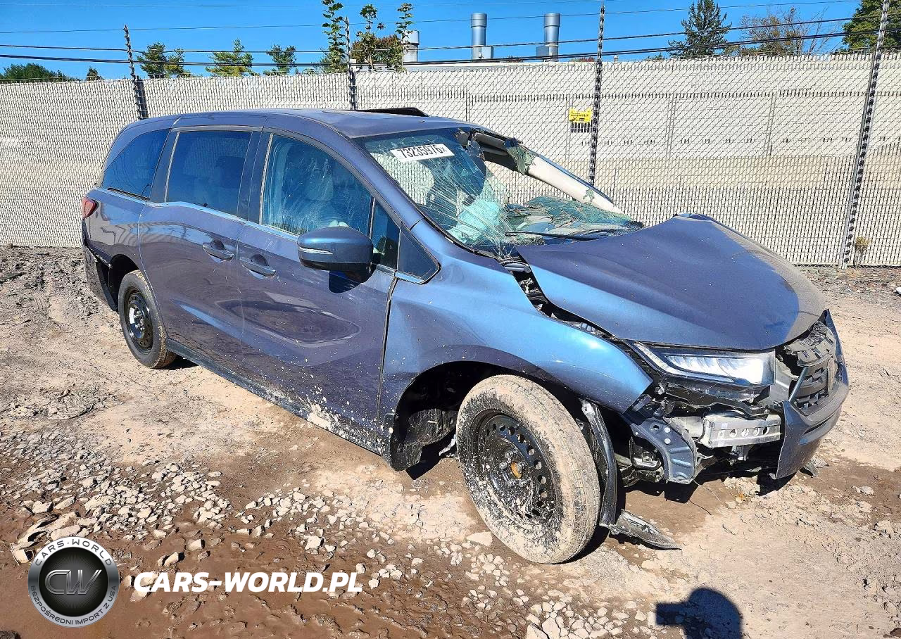 2025 Honda Odyssey Exl VIN:5FNRL6H62SB023939 - 4