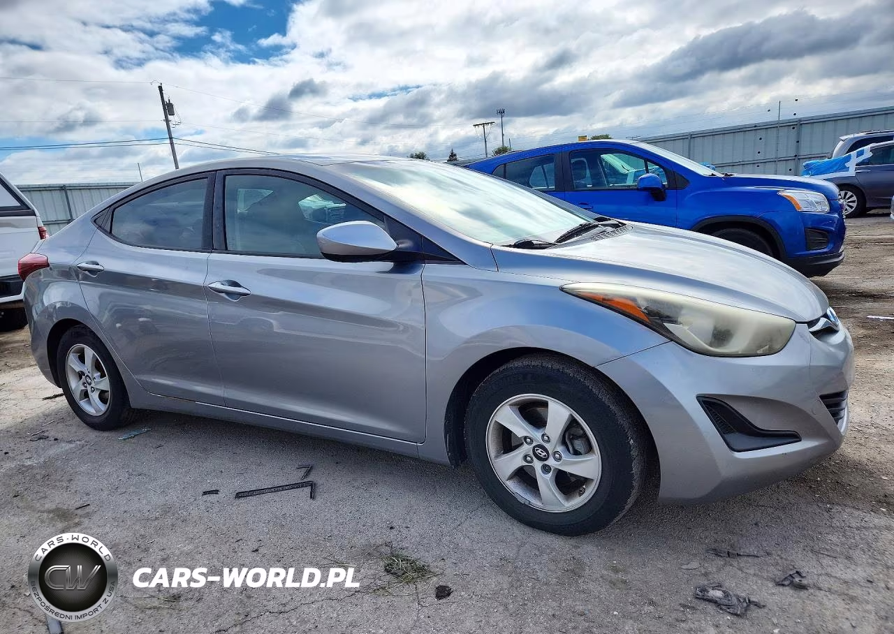 2014 Hyundai Elantra Se VIN:KMHDH4AE1EU096146 - 4