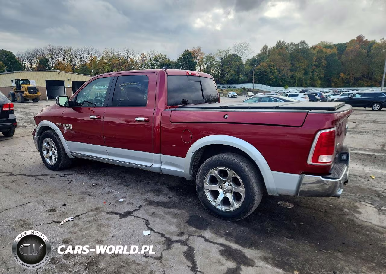 2014 Ram 1500 Laramie VIN:1C6RR7VT0ES187168 - 2