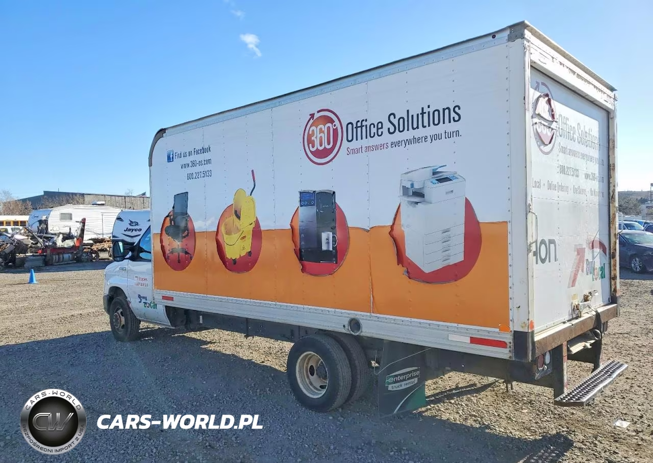 2018 Ford E350 Box Truck VIN:1FDWE3FS6JDC00215 - 2