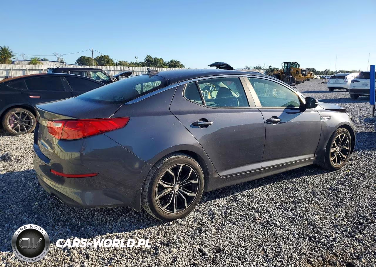 2015 Kia Optima Lx VIN:KNAGM4A79F5630307 - 3
