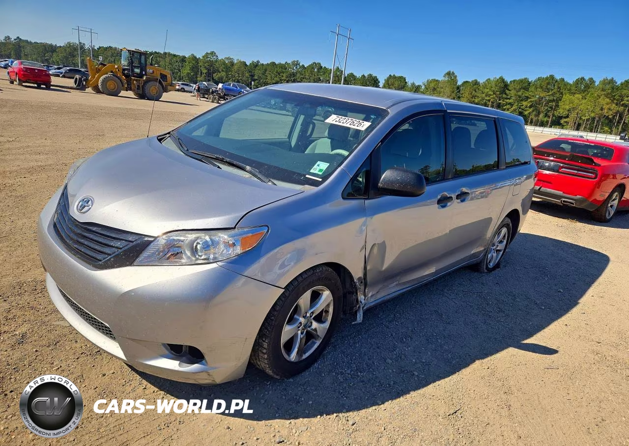 2013 Toyota Sienna L 7-Passenger VIN:5TDZK3DC2DS386382 - 1