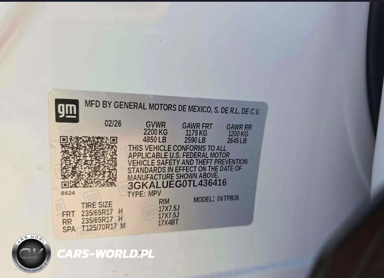 2026 GMC Terrain Awd Elevation VIN:3GKALUEG0TL436416 - 10