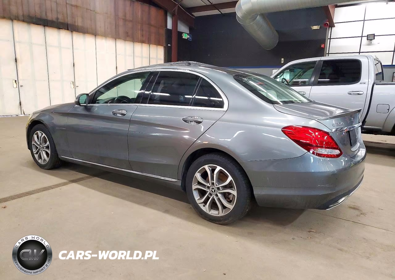 2017 Mercedes-Benz C 300 4Matic VIN:55SWF4KB9HU224300 - 2