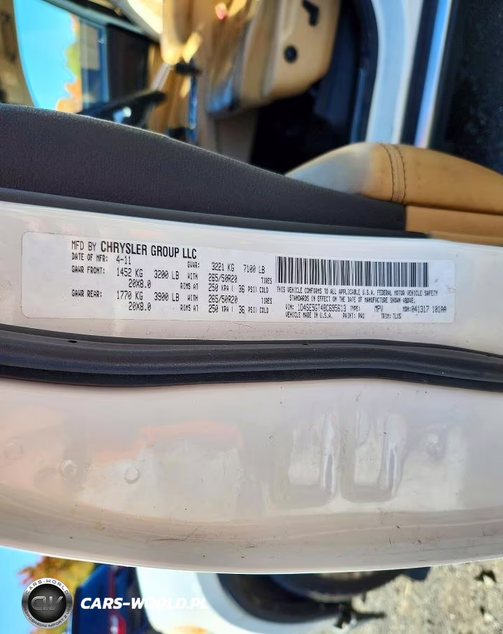 2011 Dodge Durango Citadel VIN:1D4SE5GT4BC695613 - 13