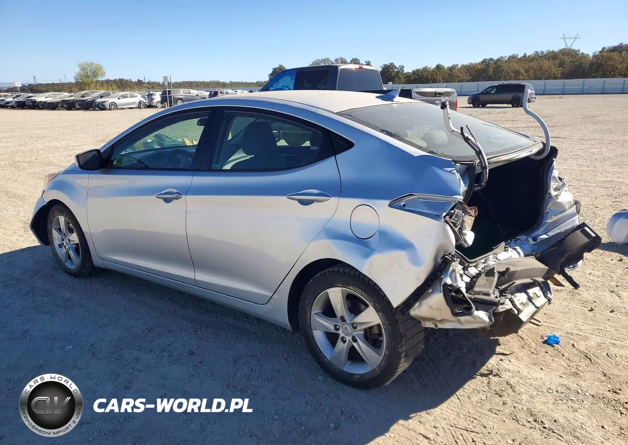 2011 Hyundai Elantra Gls VIN:KMHDH4AE2BU119610 - 2