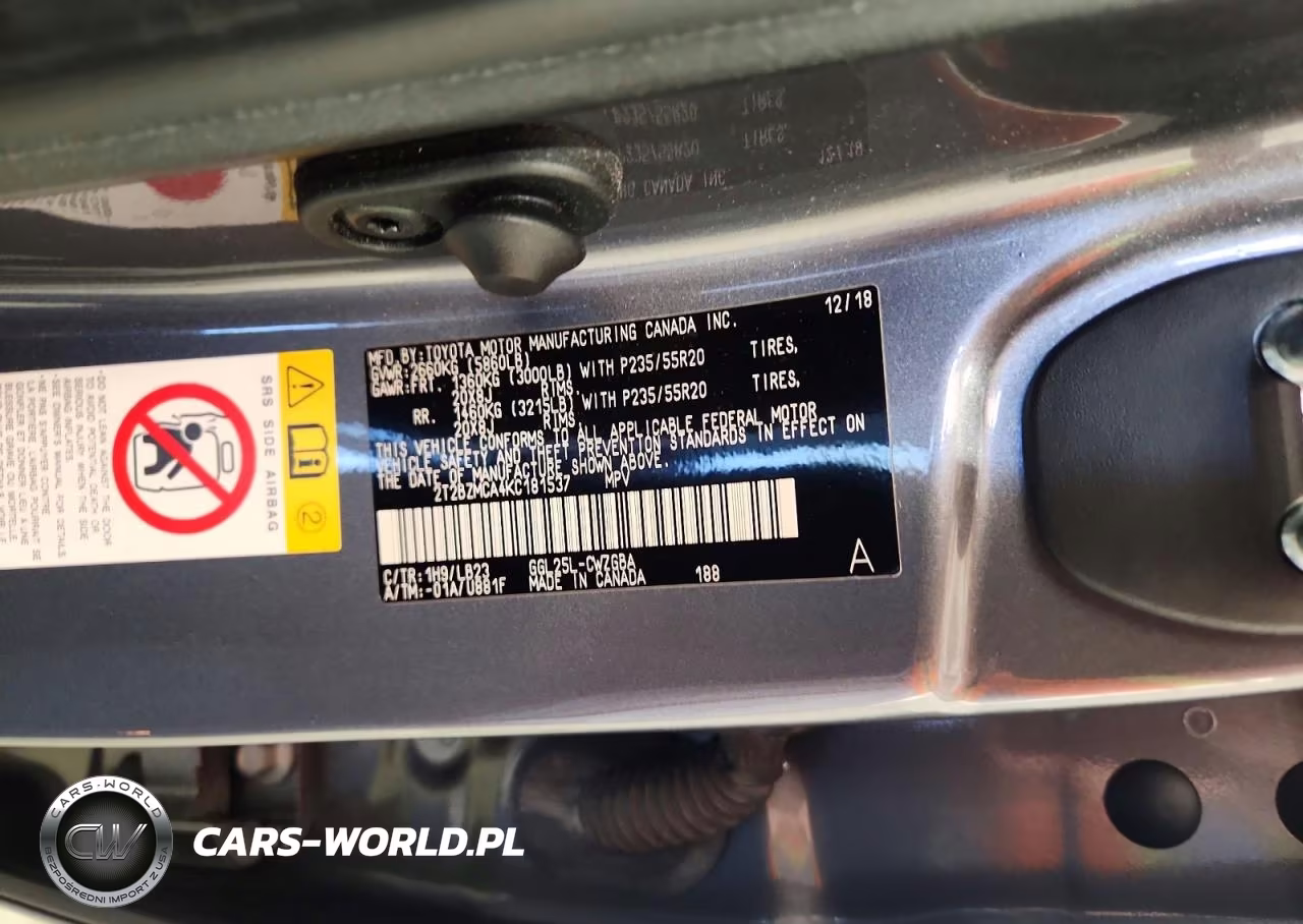 2019 Lexus Rx 350 Base VIN:2T2BZMCA4KC181537 - 13
