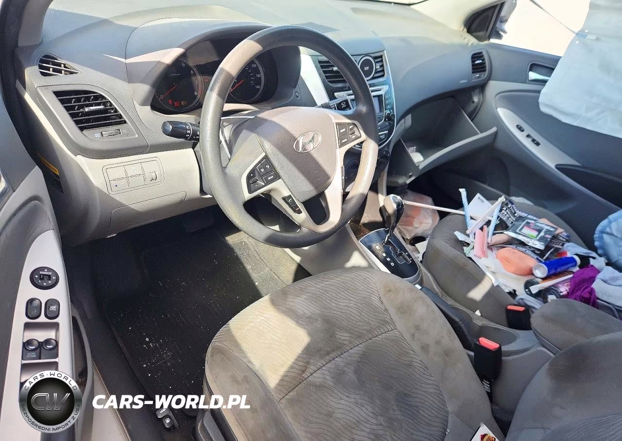 2013 Hyundai Accent Gls VIN:KMHCU4AE8DU441663 - 8
