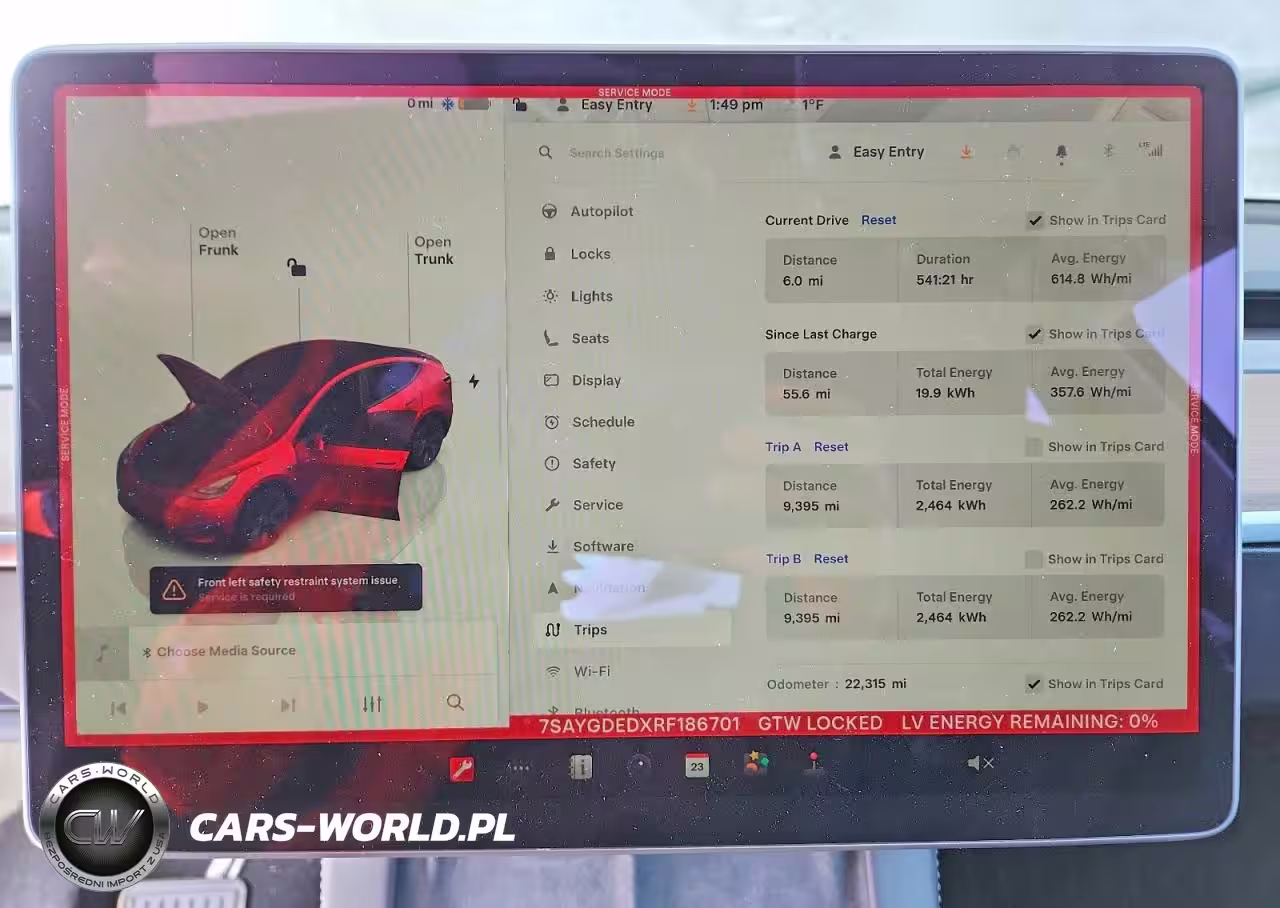 2024 Tesla Model Y VIN:7SAYGDEDXRF186701 - 9