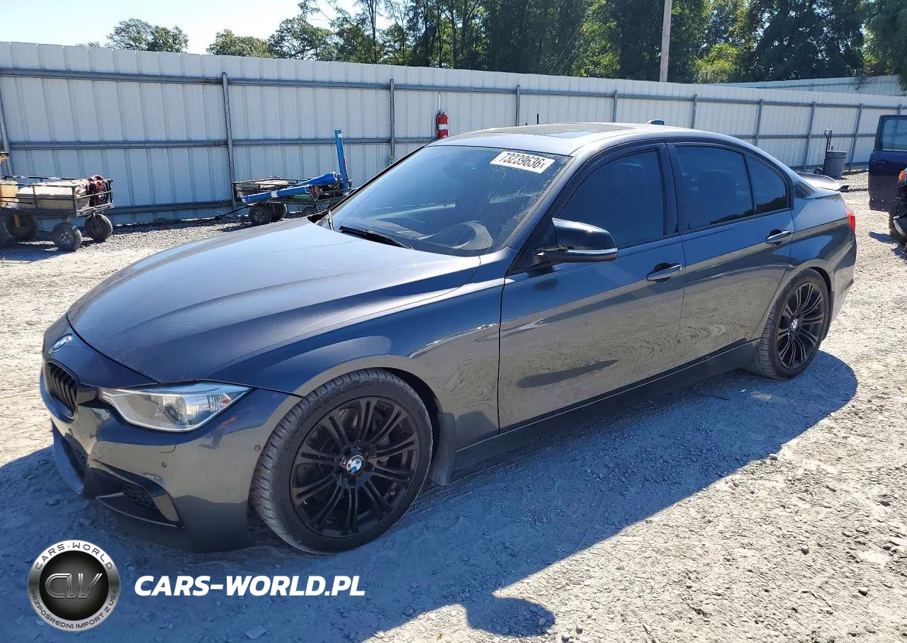 2013 BMW 335I VIN:WBA3A9G56DNP36737 - 1