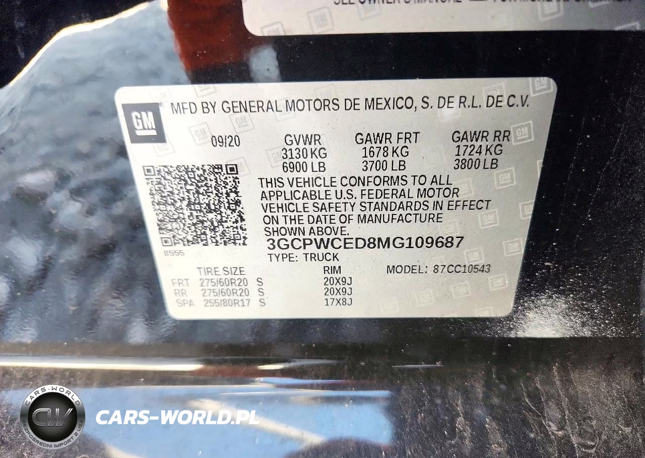 2021 Chevrolet Silverado C1500 Lt VIN:3GCPWCED8MG109687 - 12