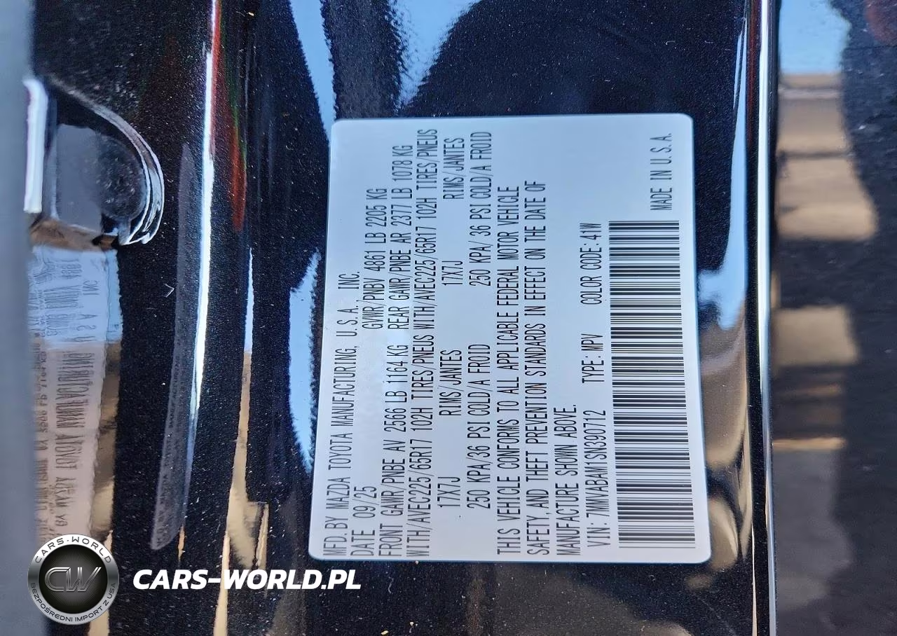 2025 Mazda Cx-50 Select VIN:7MMVABAM1SN390712 - 13