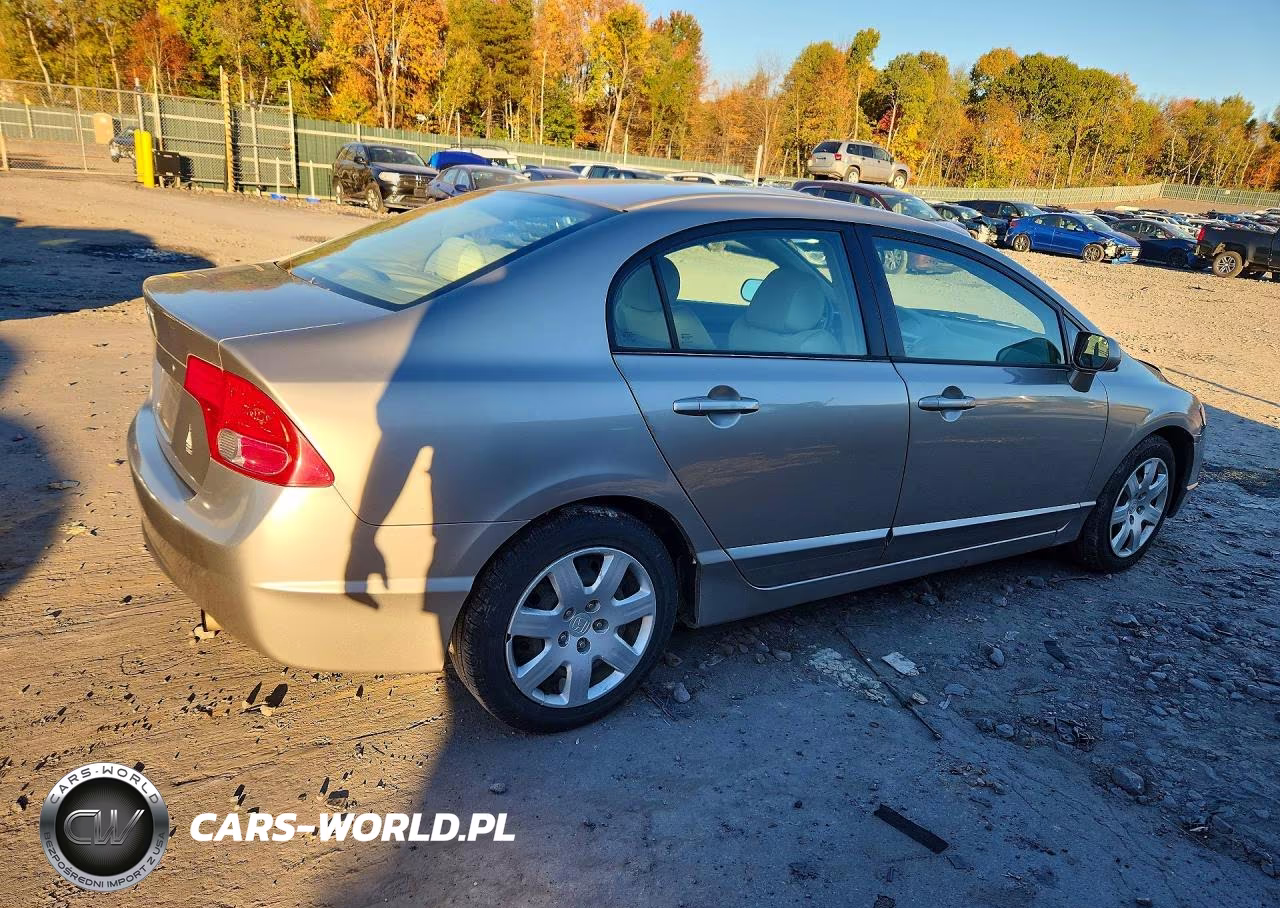 2006 Honda Civic Lx VIN:1HGFA165X6L098270 - 3