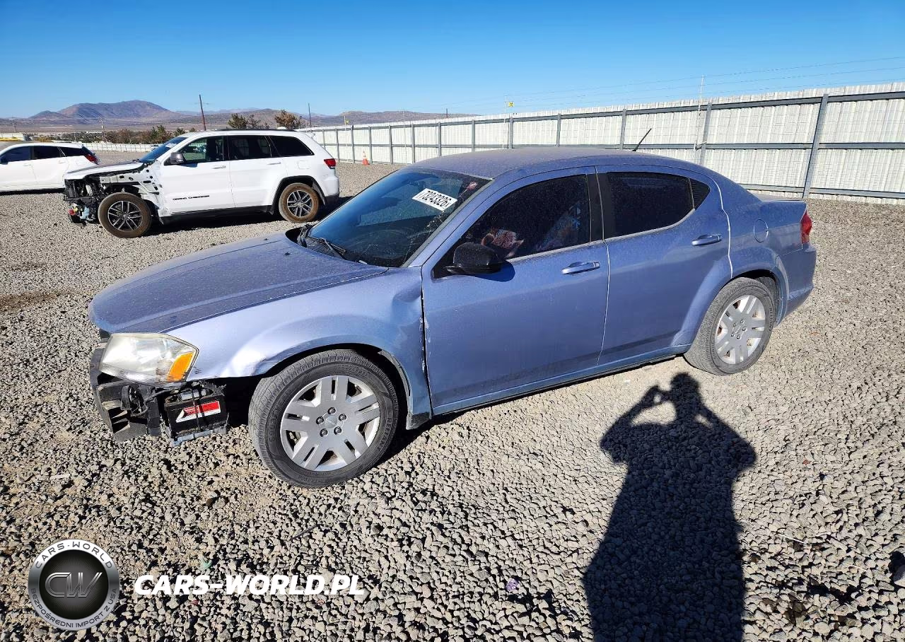2013 Dodge Avenger Se VIN:1C3CDZAB8DN537511 - 1