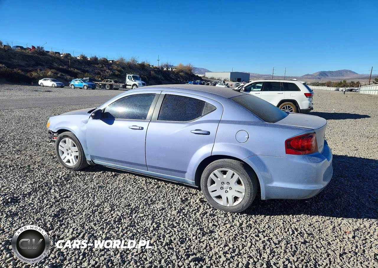 2013 Dodge Avenger Se VIN:1C3CDZAB8DN537511 - 2
