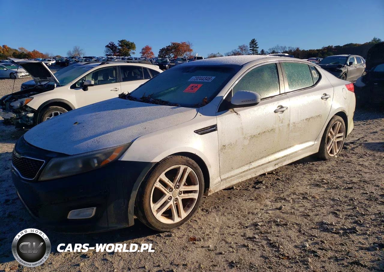 2015 Kia Optima Ex VIN:5XXGN4A70FG366583 - 1