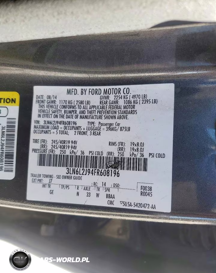 2015 Lincoln Mkz VIN:3LN6L2J94FR608196 - 12