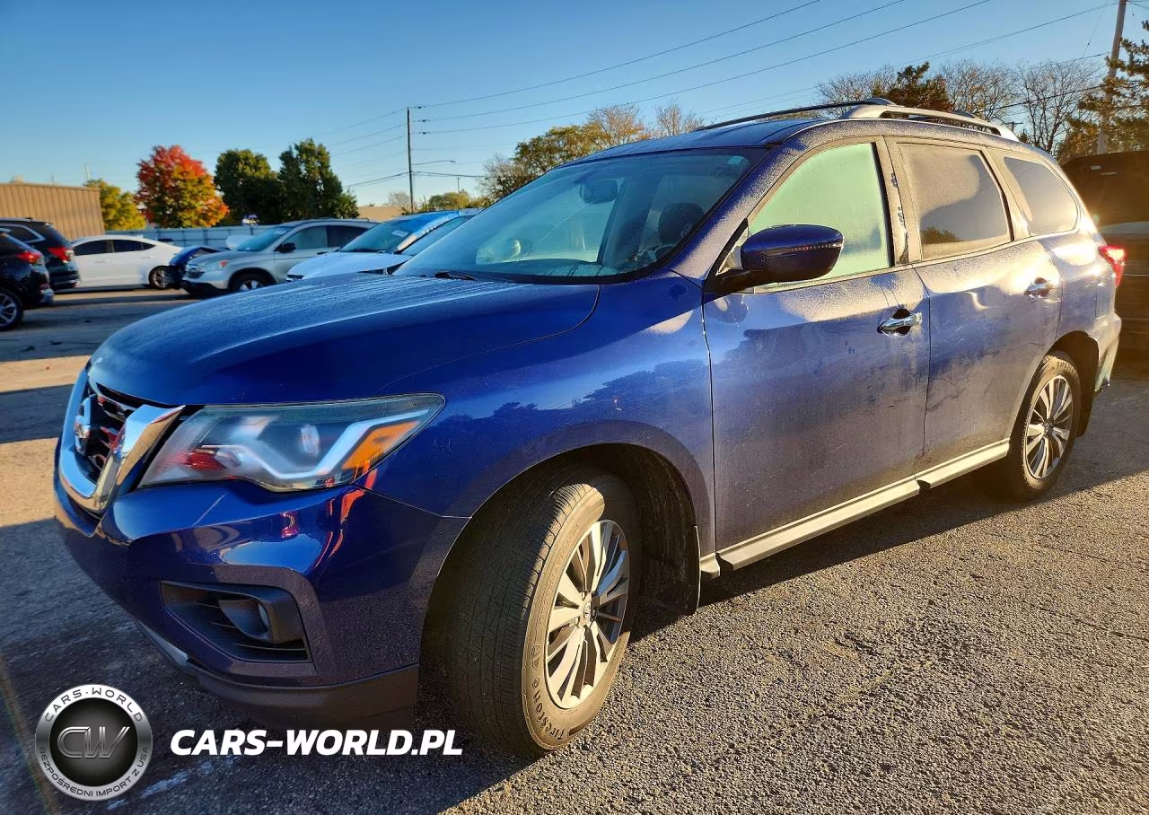 2017 Nissan Pathfinder Sv VIN:5N1DR2MMXHC626600 - 1