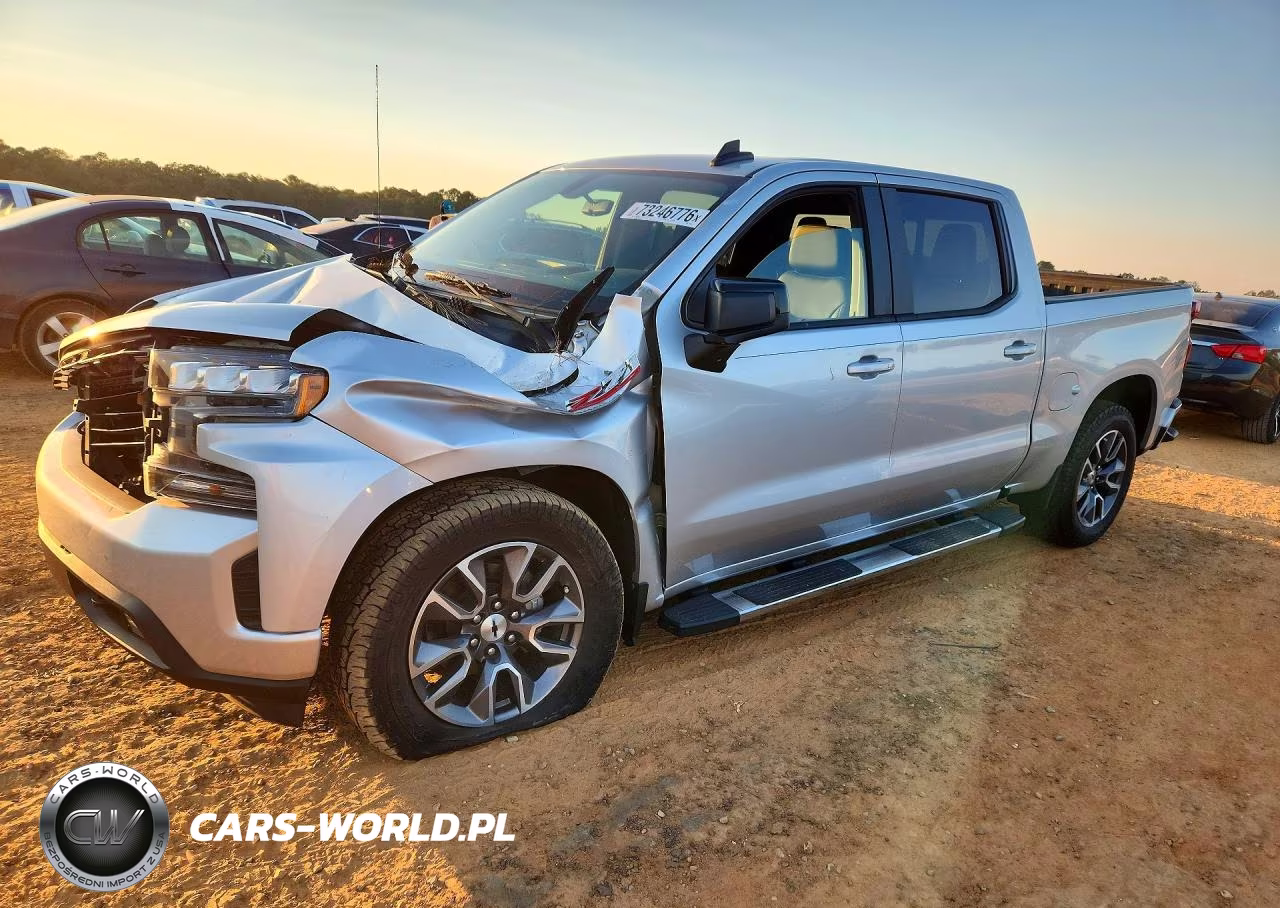 2021 Chevrolet Silverado K1500 Rst VIN:3GCUYEED0MG120644 - 1