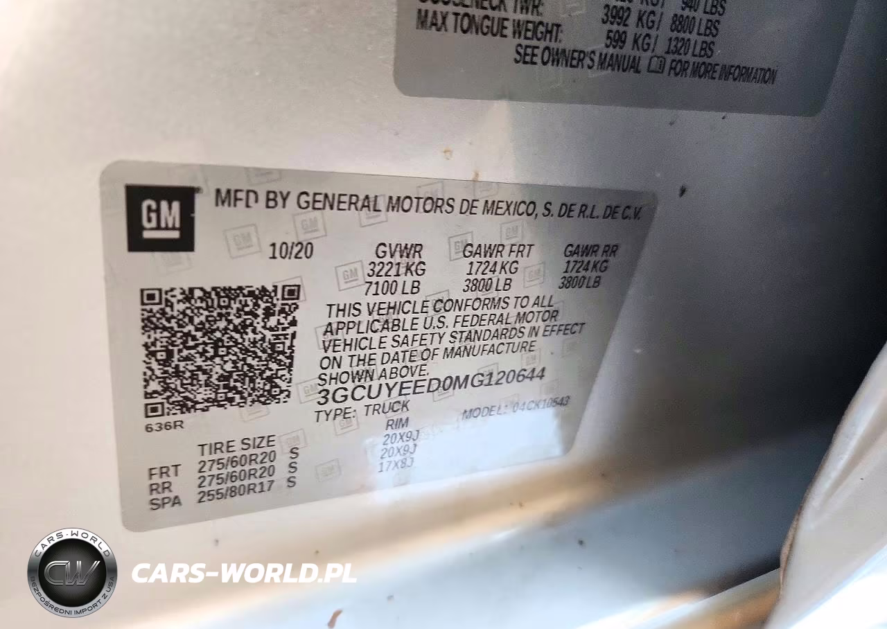 2021 Chevrolet Silverado K1500 Rst VIN:3GCUYEED0MG120644 - 12