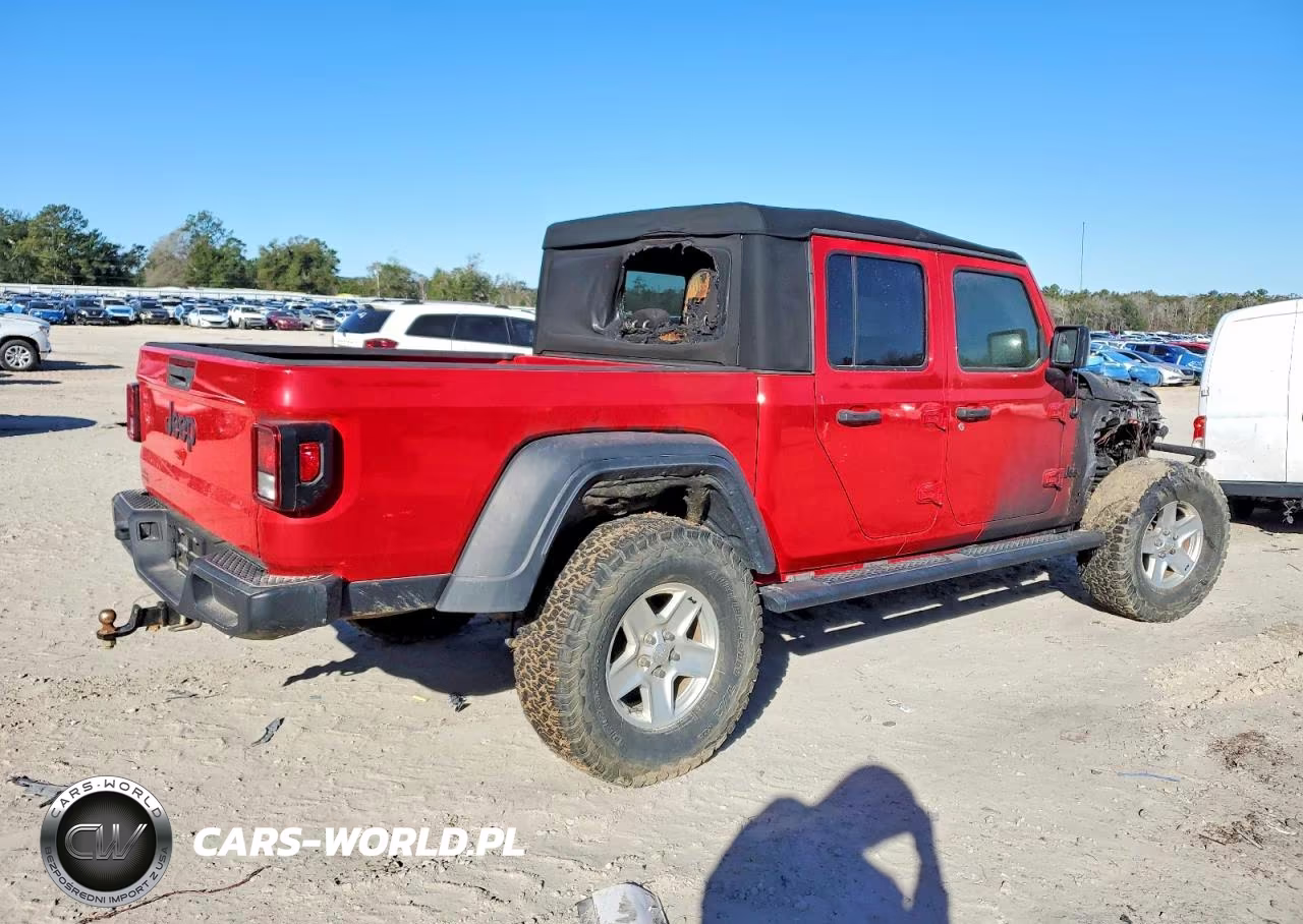 2020 Jeep Gladiator Sport VIN:1C6JJTAG3LL129391 - 3