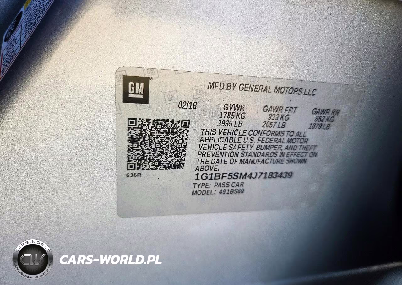 2018 Chevrolet Cruze Premier VIN:1G1BF5SM4J7183439 - 13