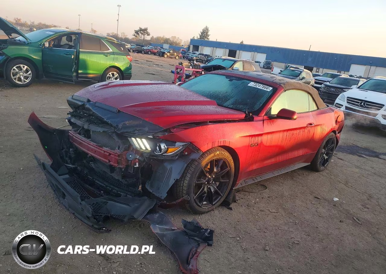 2017 Ford Mustang Gt VIN:1FATP8FF5H5234996 - 1