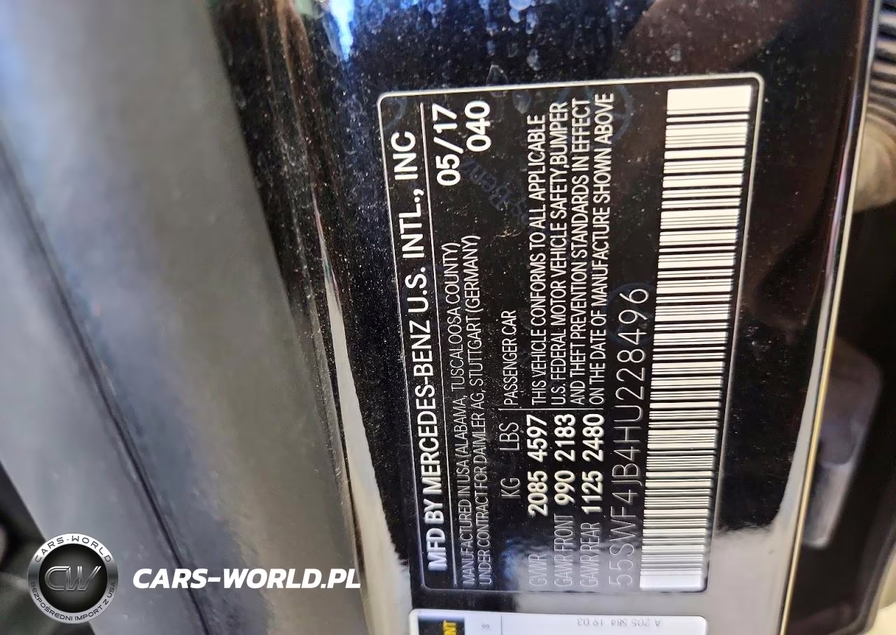 2017 Mercedes-Benz C 300 VIN:55SWF4JB4HU228496 - 12
