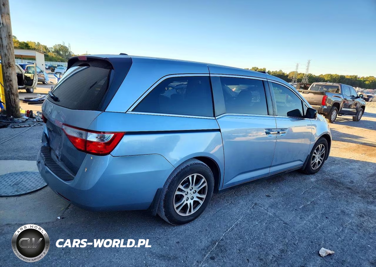 2011 Honda Odyssey Exl VIN:5FNRL5H67BB067896 - 3